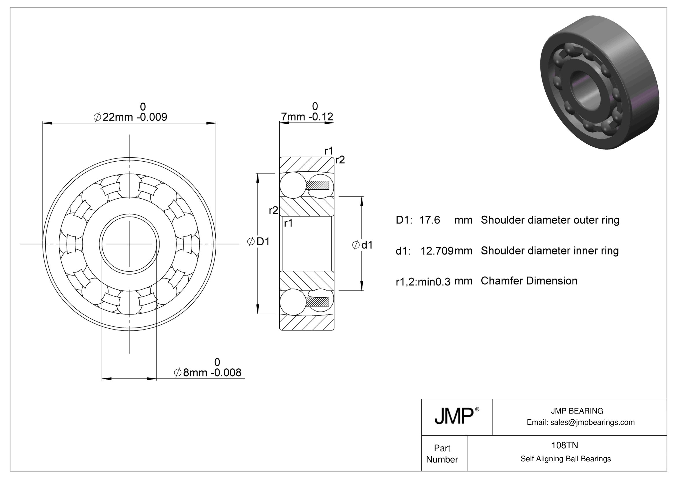 108TN engineering drawing