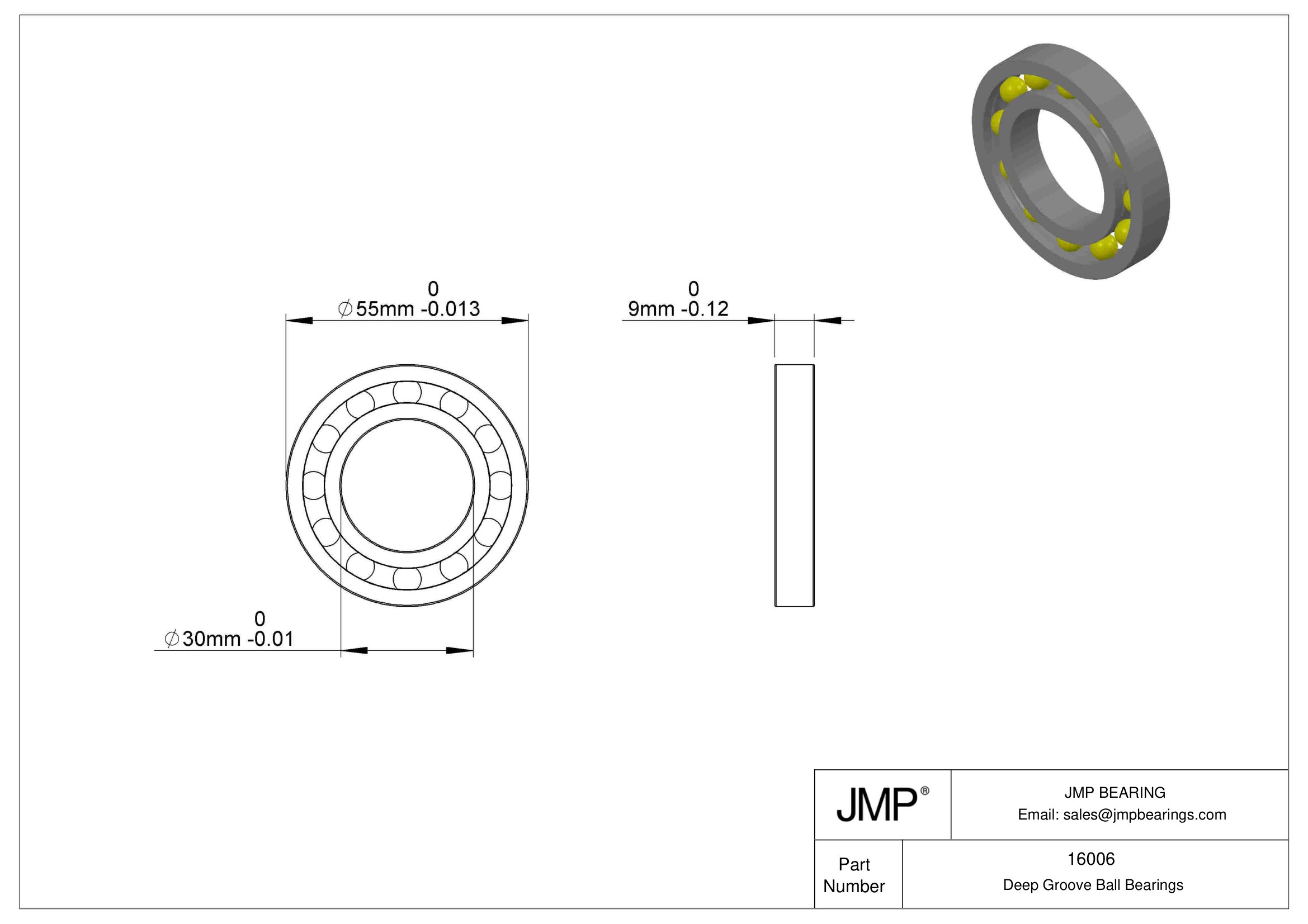 16006/W64 engineering drawing