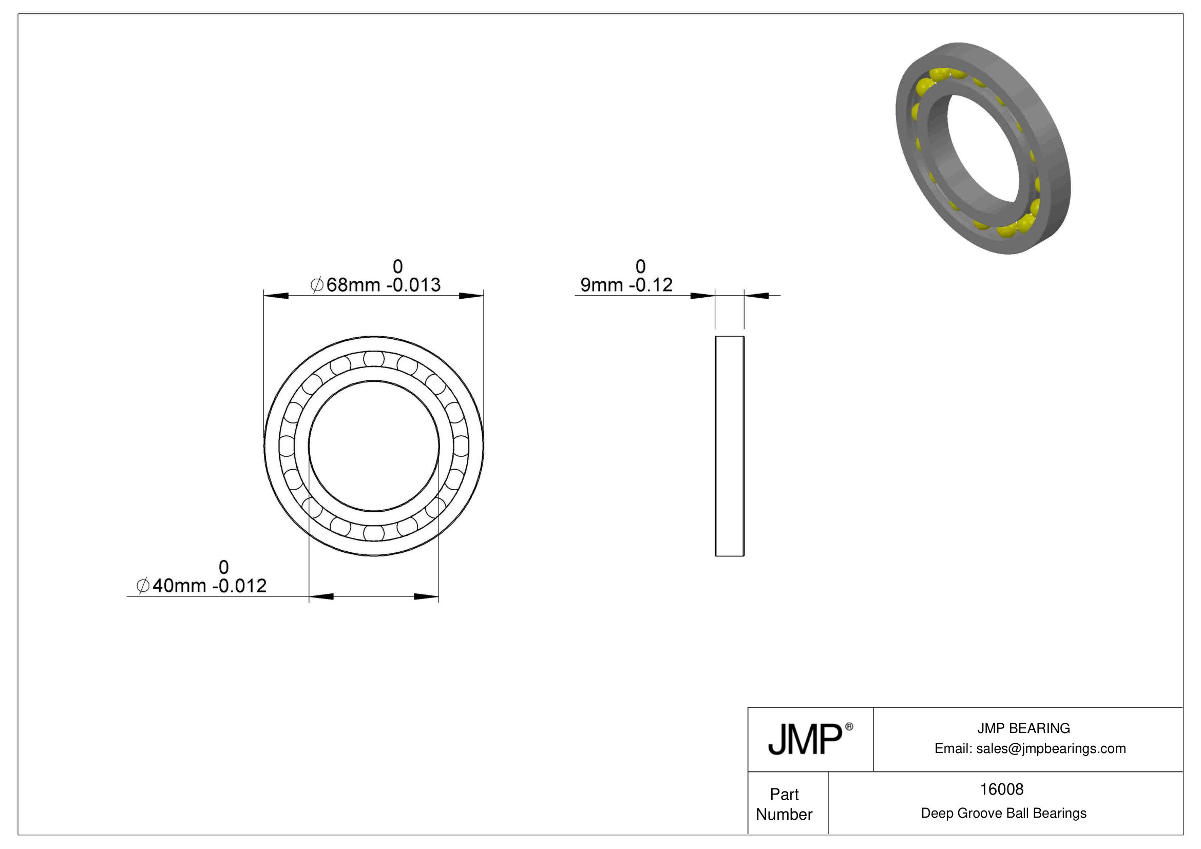 16008 engineering drawing