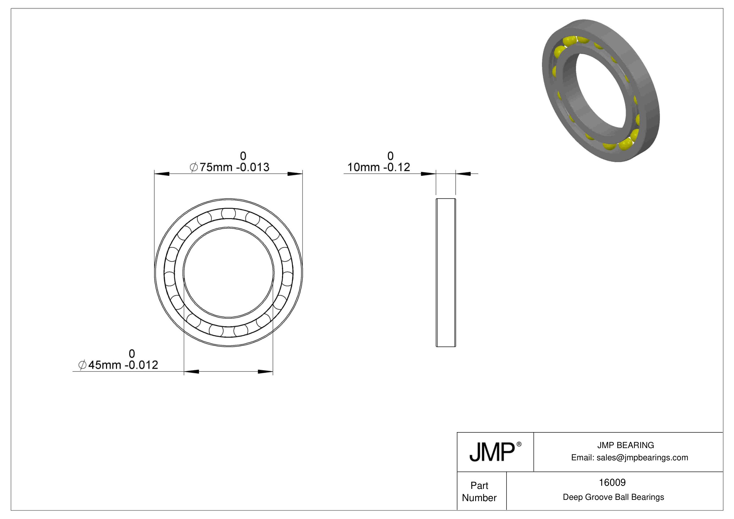 16009 engineering drawing