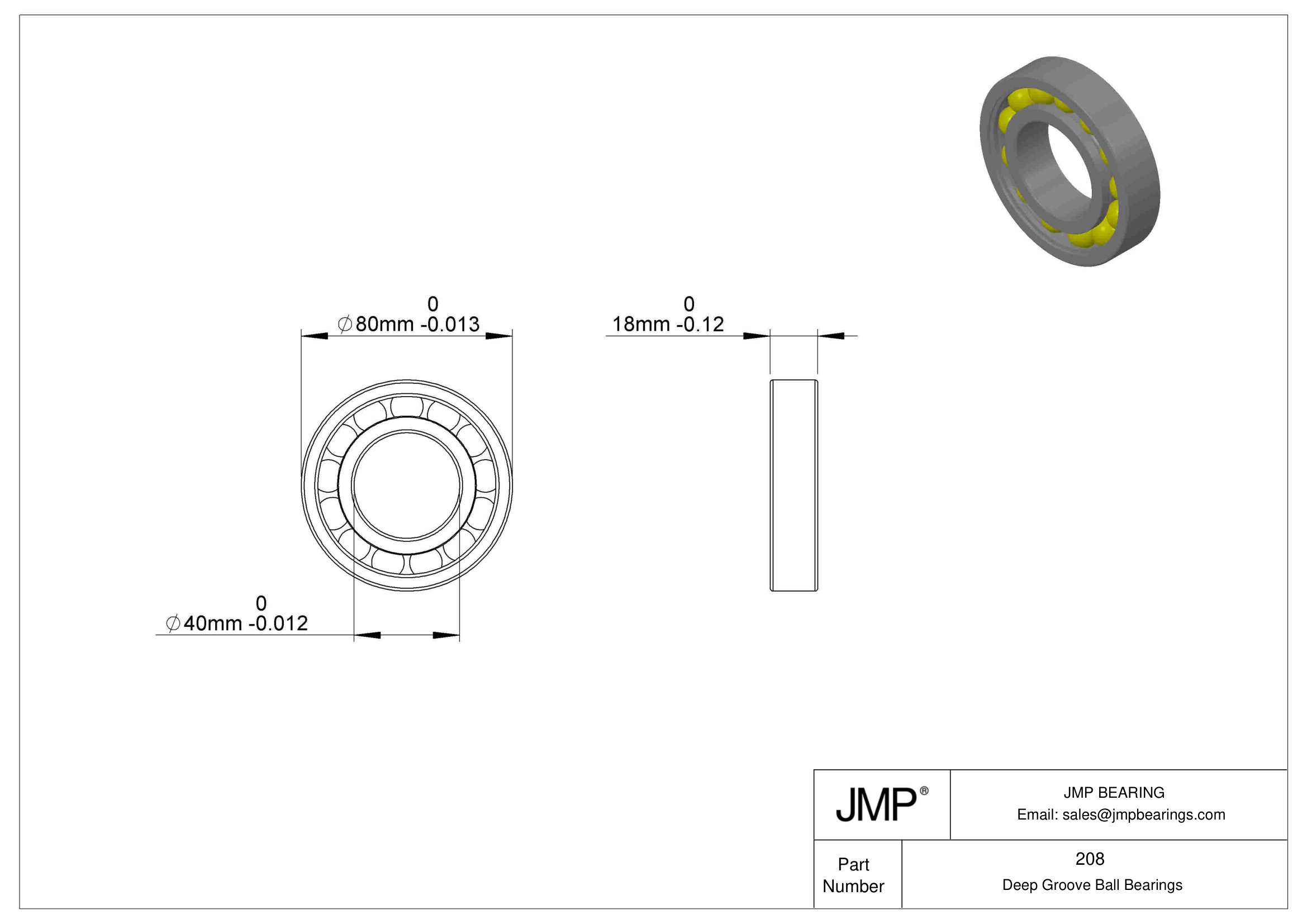208 engineering drawing