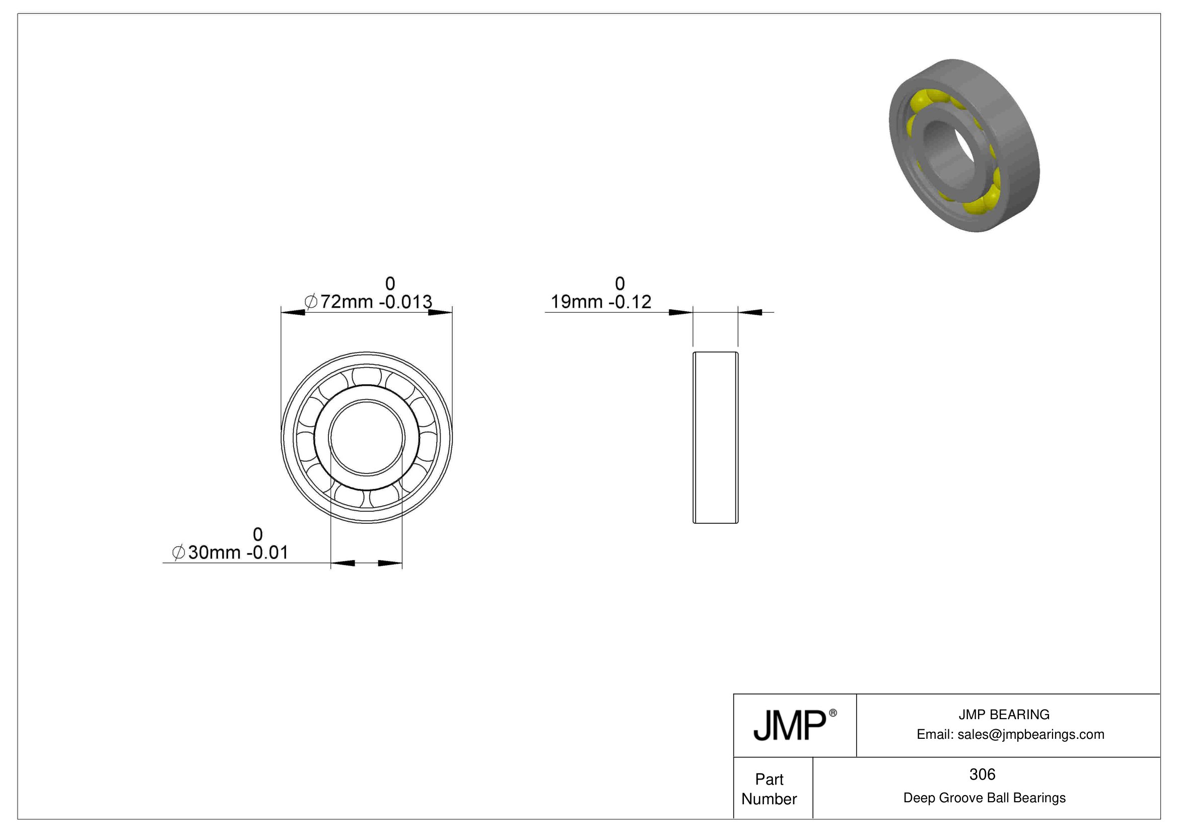 306/C3 engineering drawing