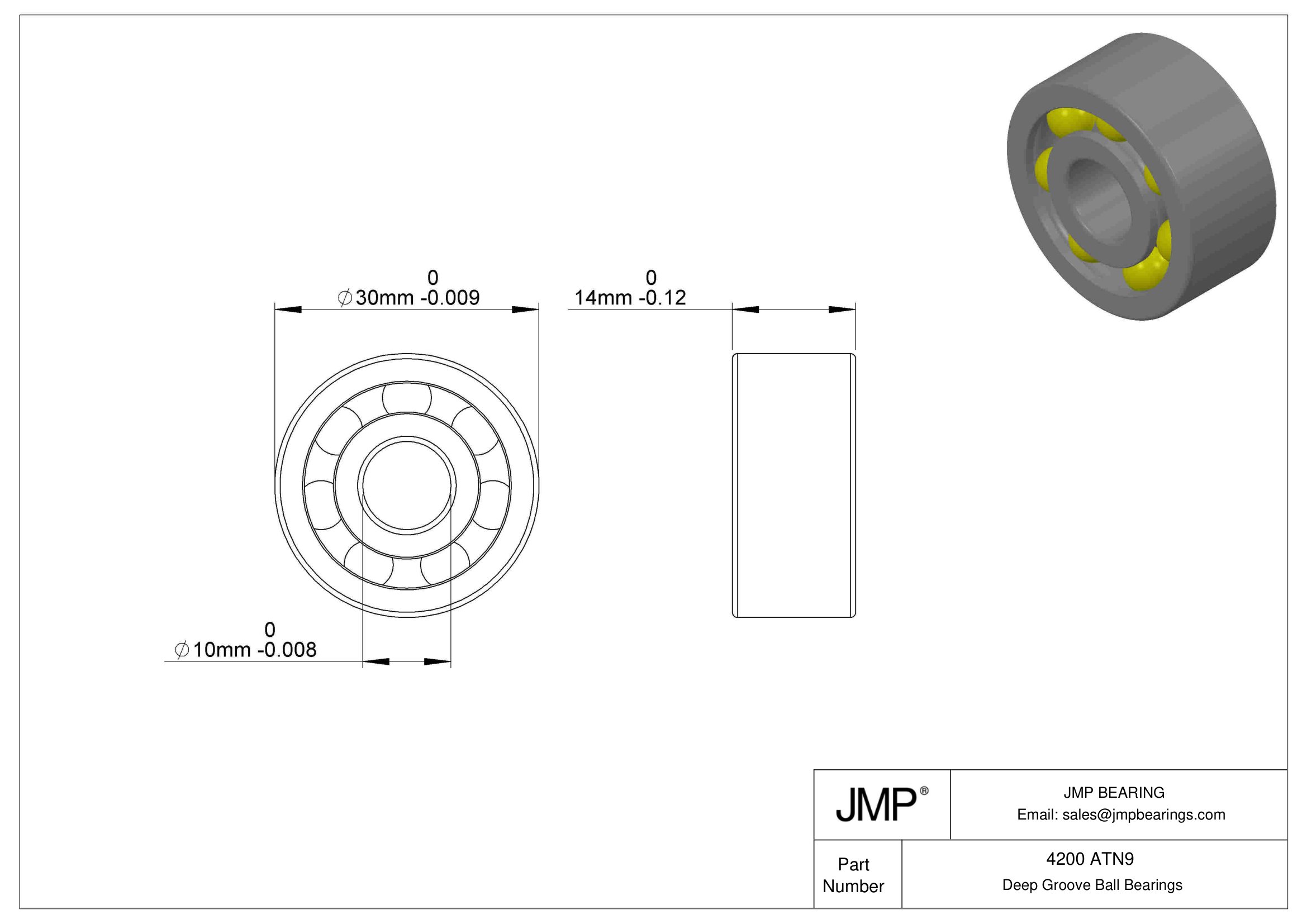 4200 ATN9 engineering drawing