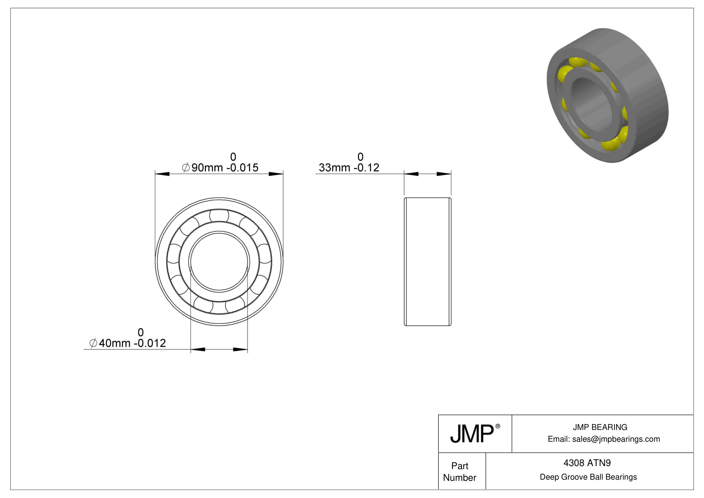 4308 ATN9 engineering drawing