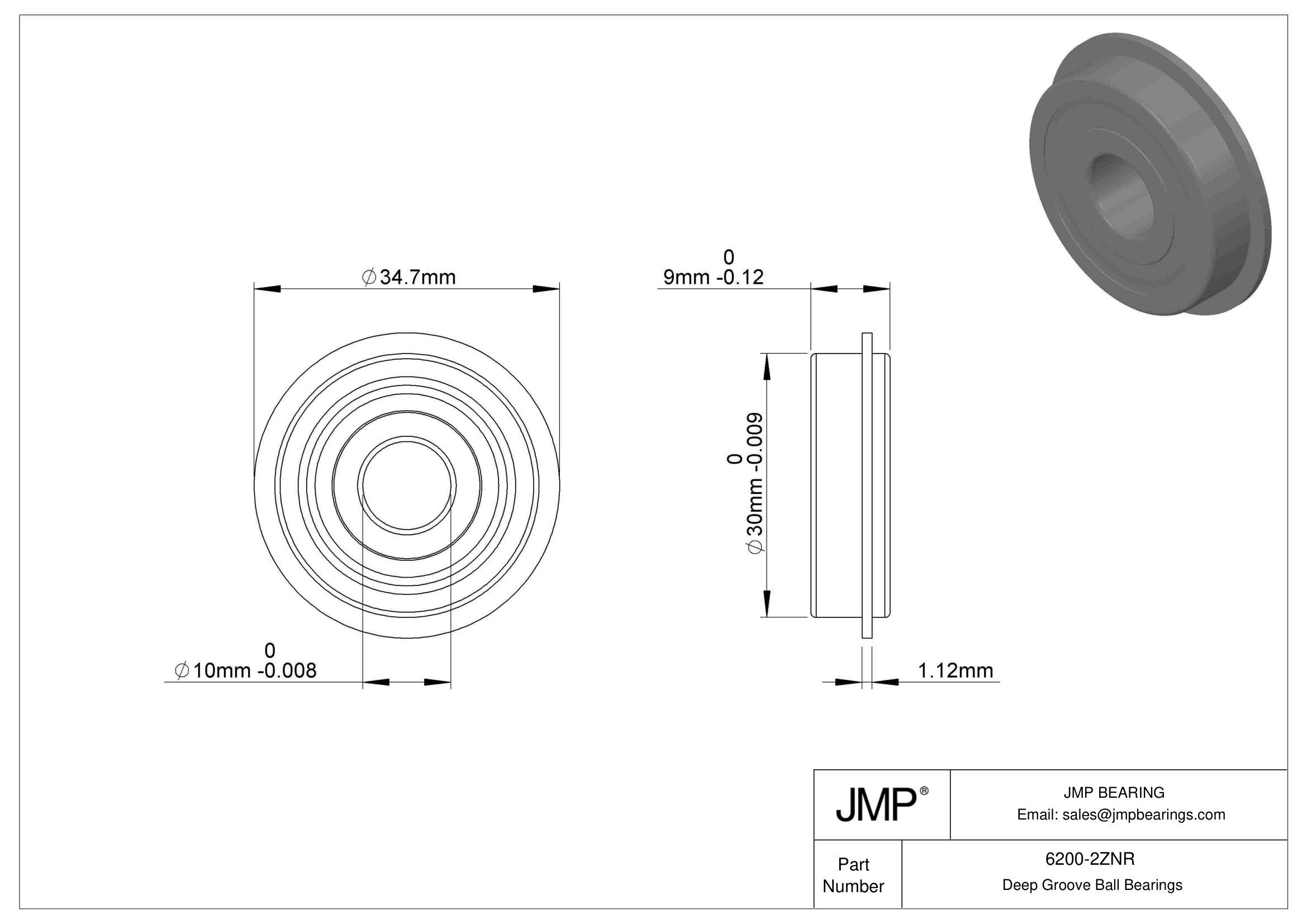 6200-2ZNR engineering drawing