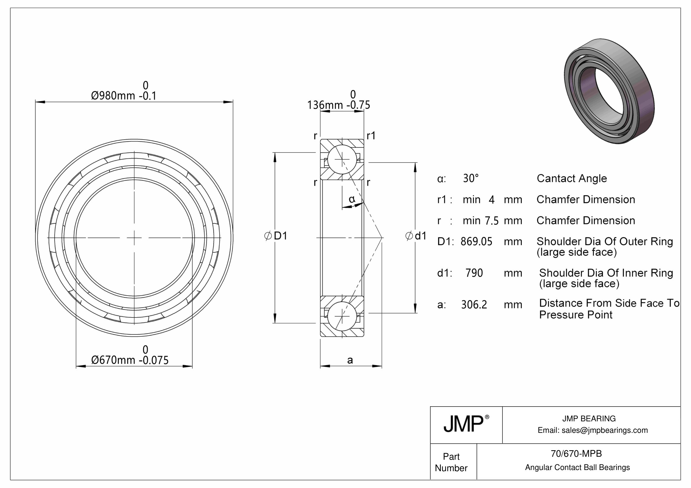 70/670-MPB engineering drawing