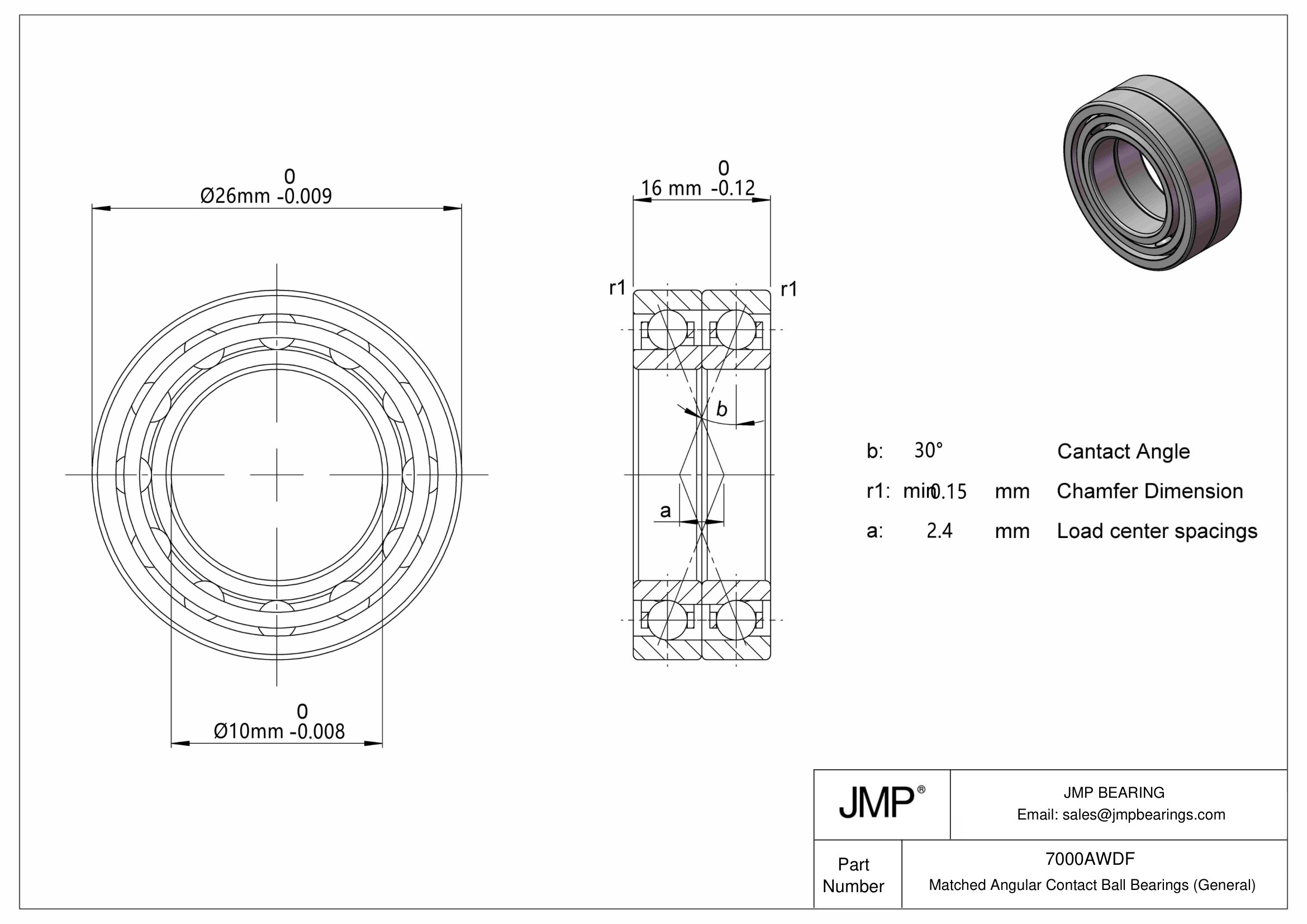 7000AWDF engineering drawing
