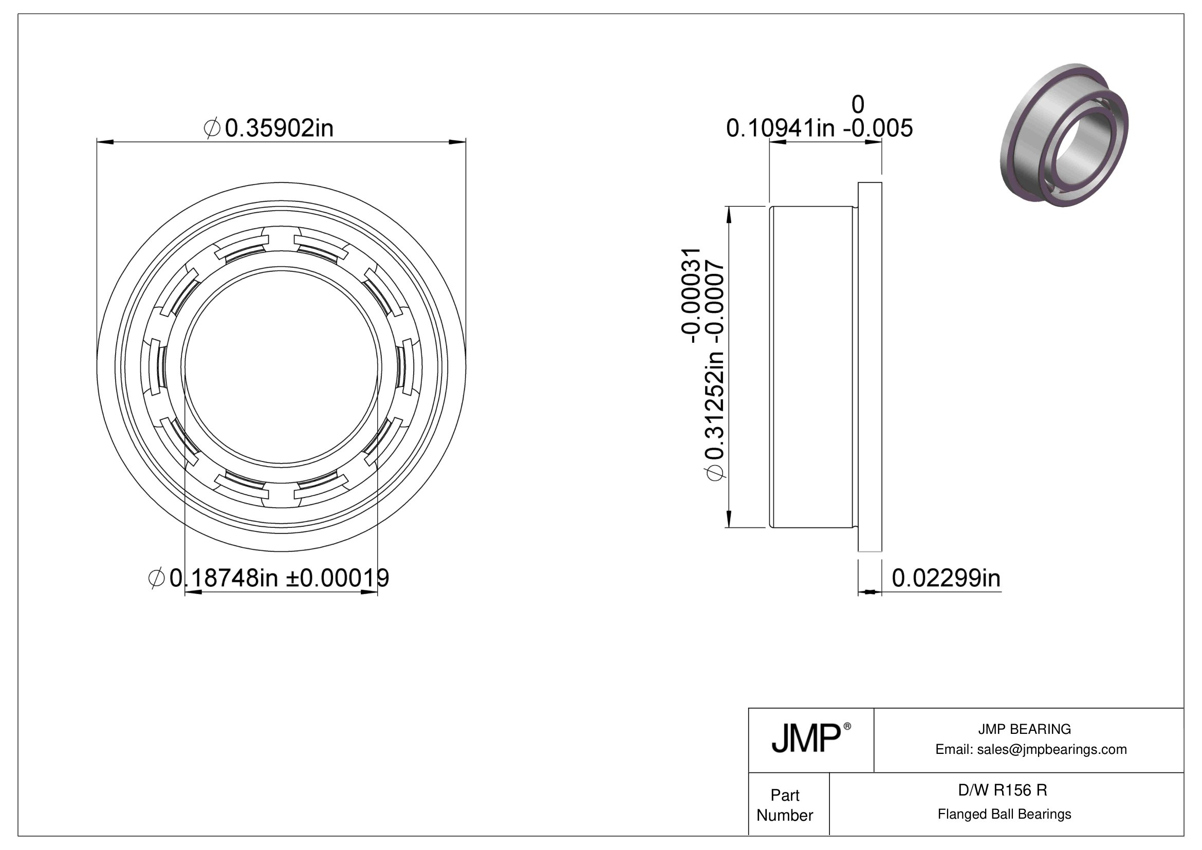 D/W R156 R engineering drawing