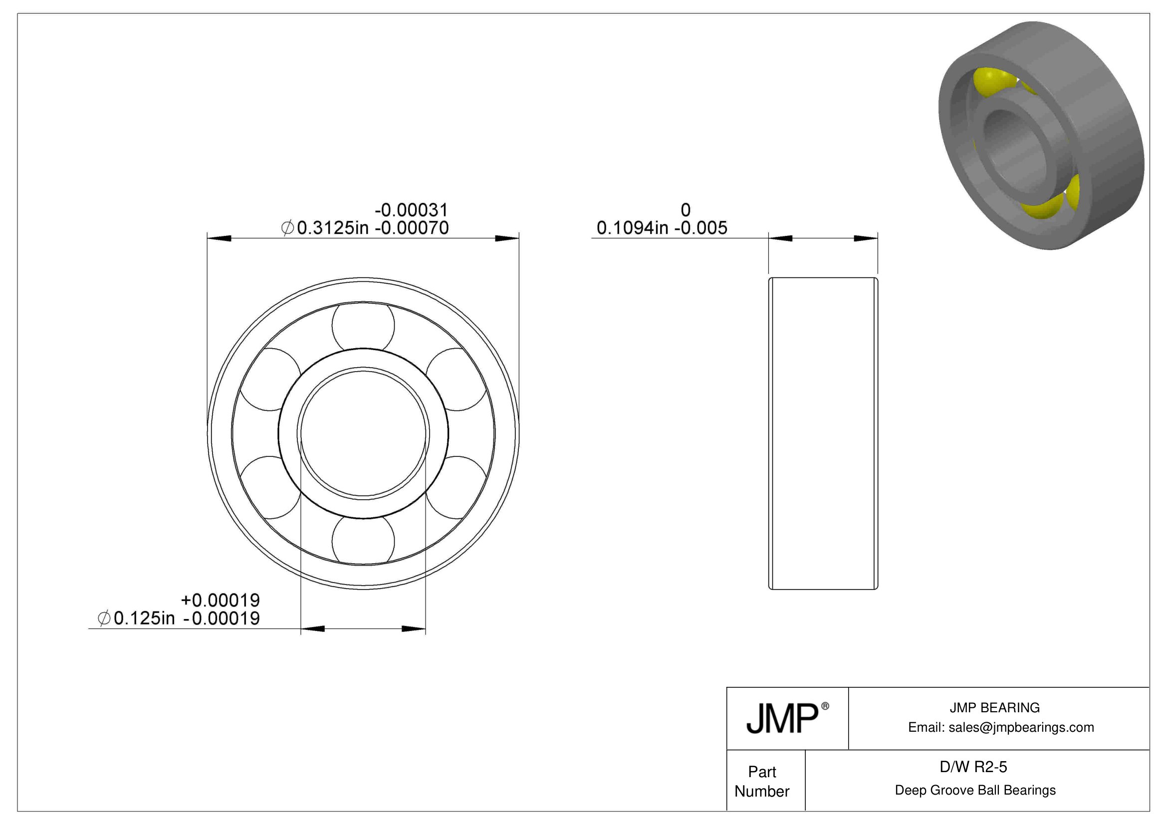 D/W R2-5 engineering drawing