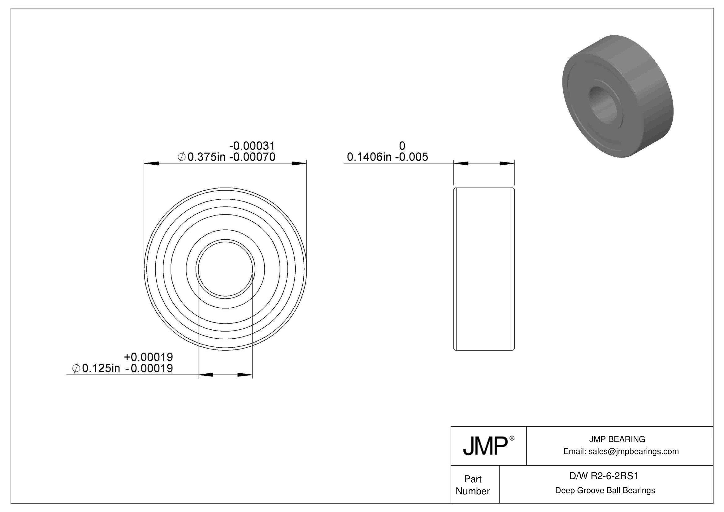 D/W R2-6-2RS1 engineering drawing