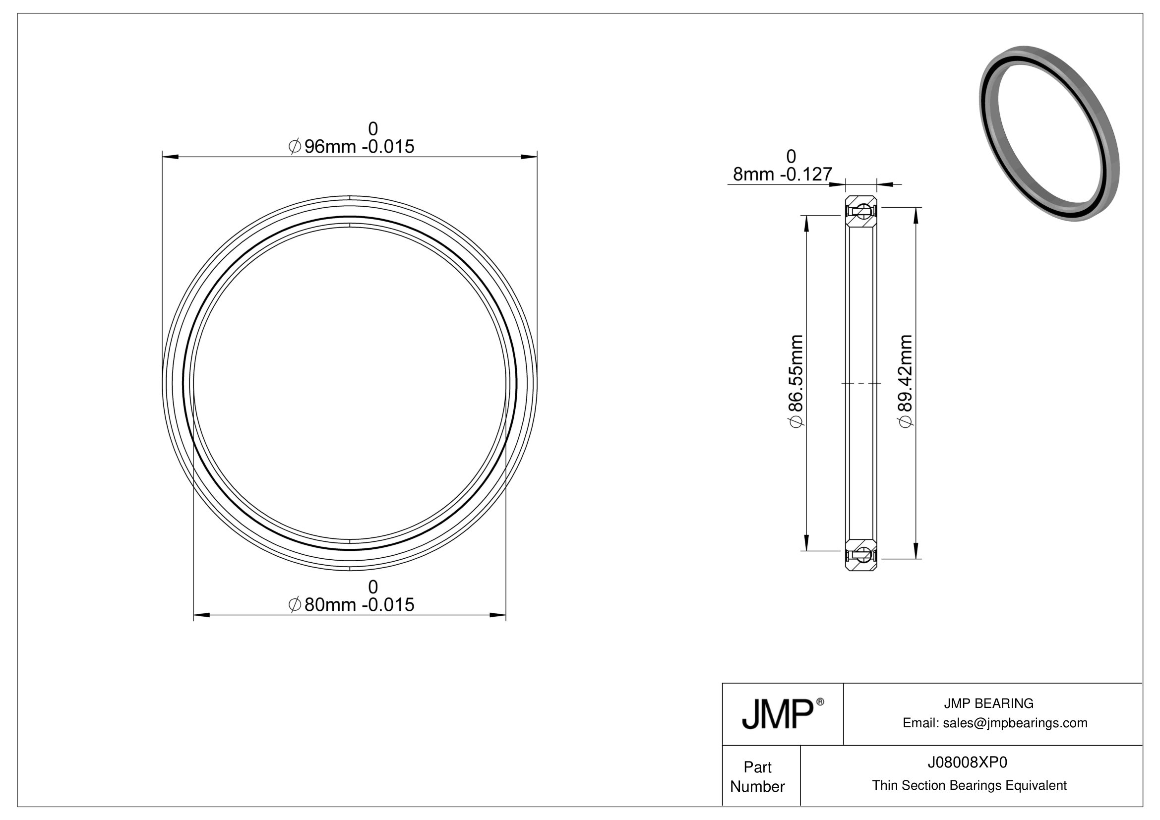 J08008XP0 engineering drawing
