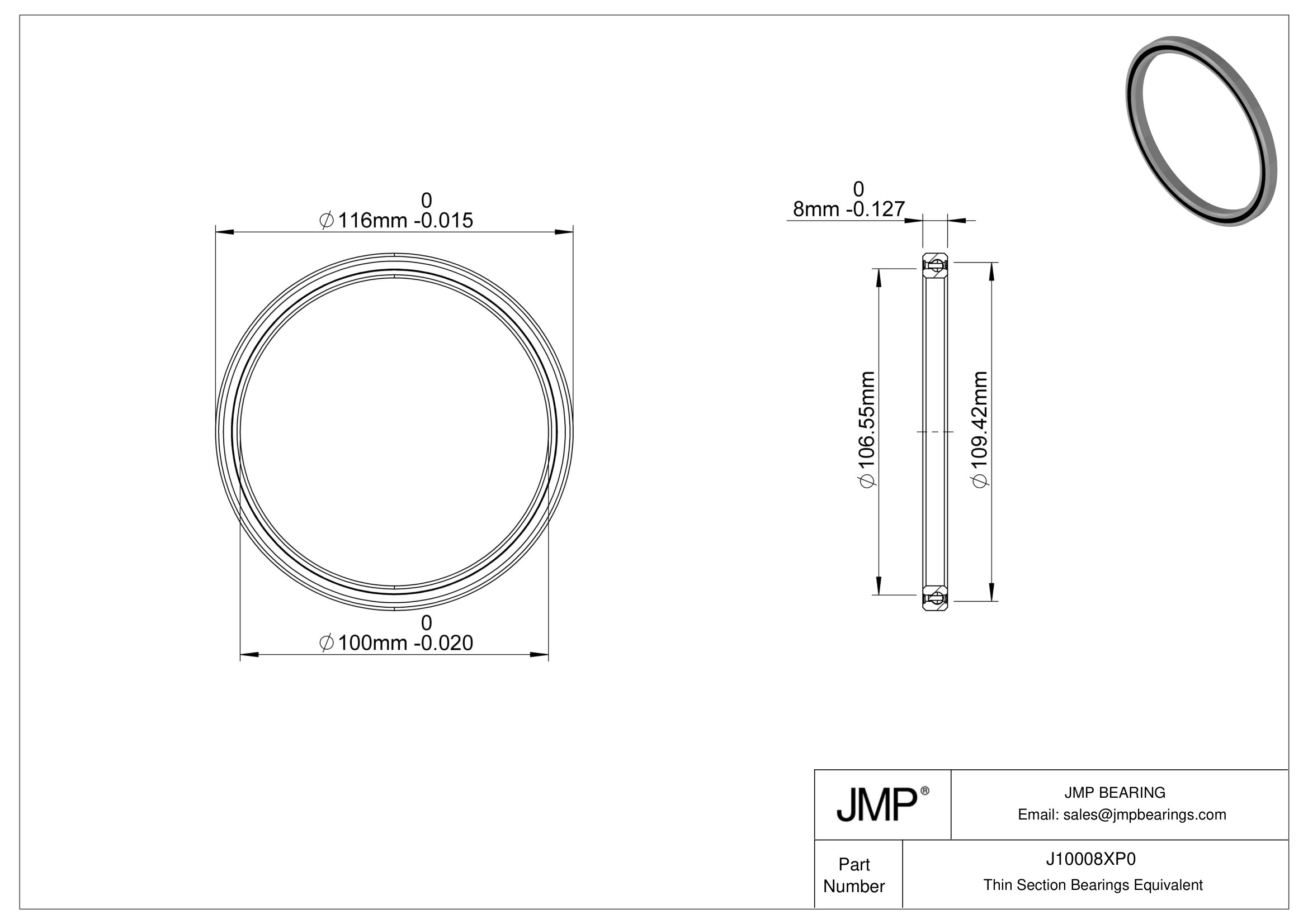J10008XP0 engineering drawing