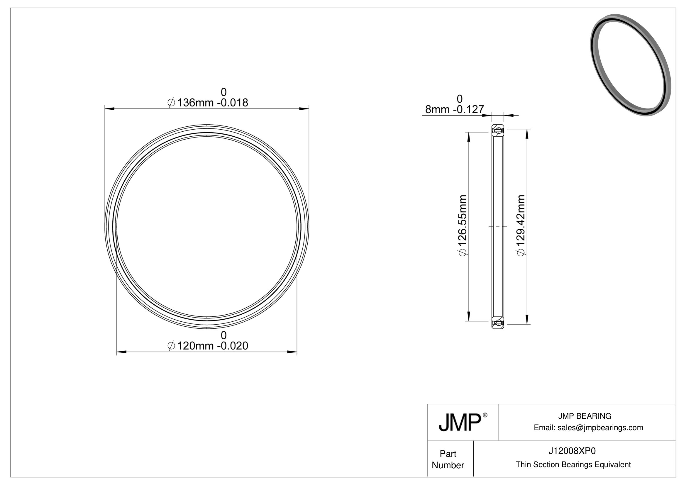 J12008XP0 engineering drawing