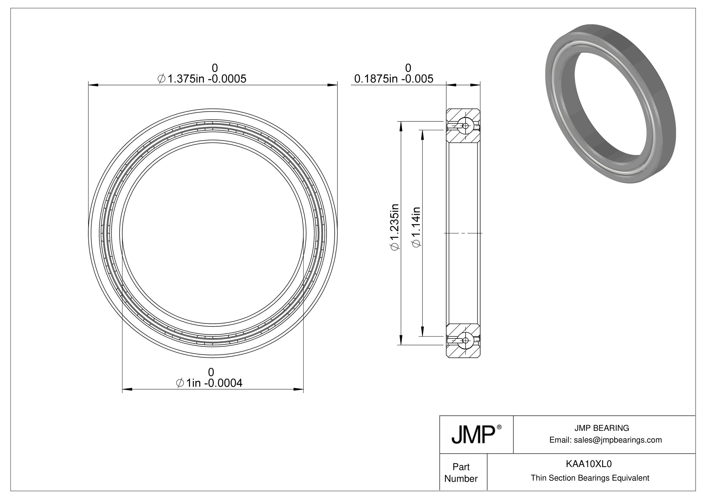 KAA10XL0 engineering drawing
