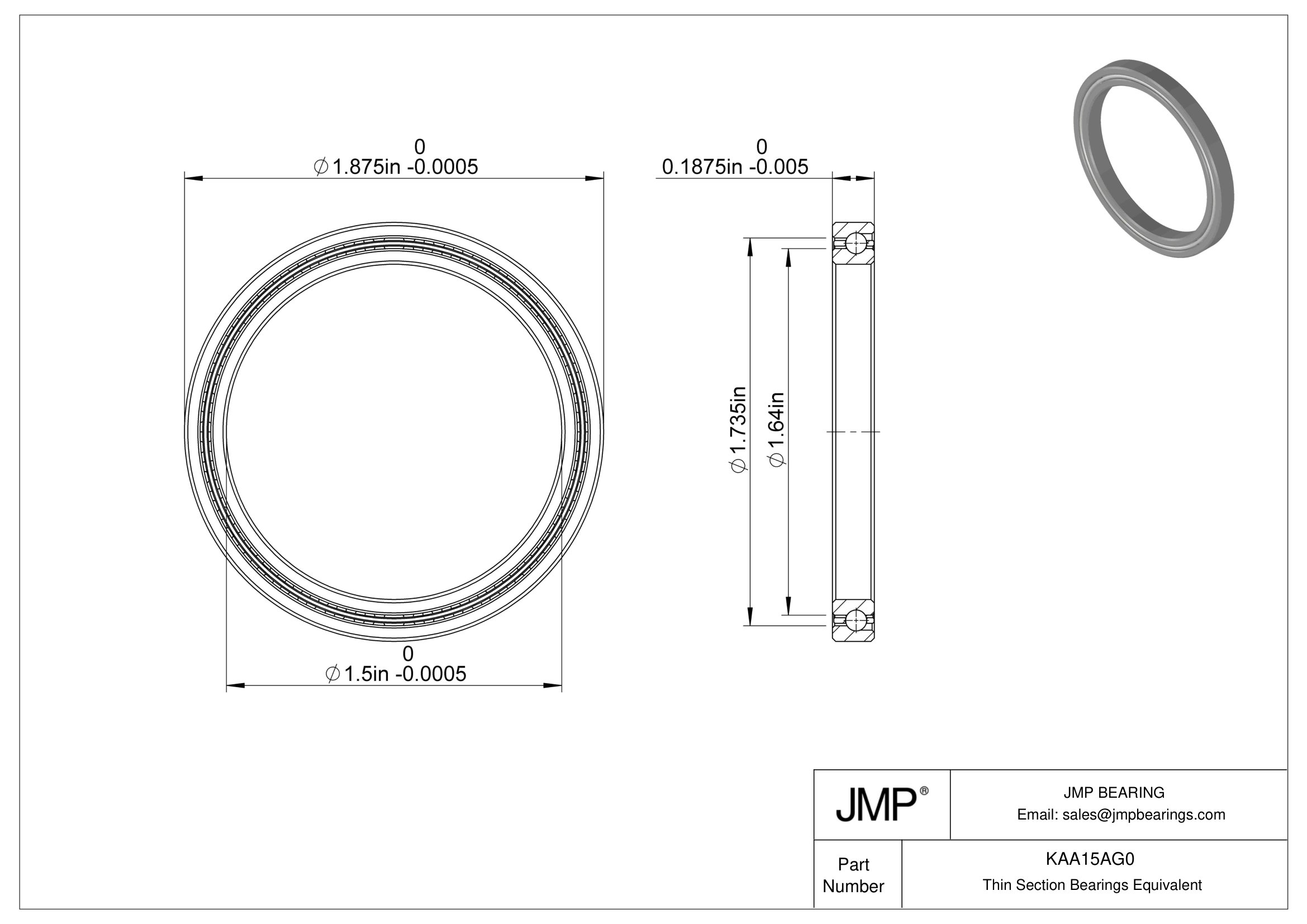 KAA15AG0 engineering drawing