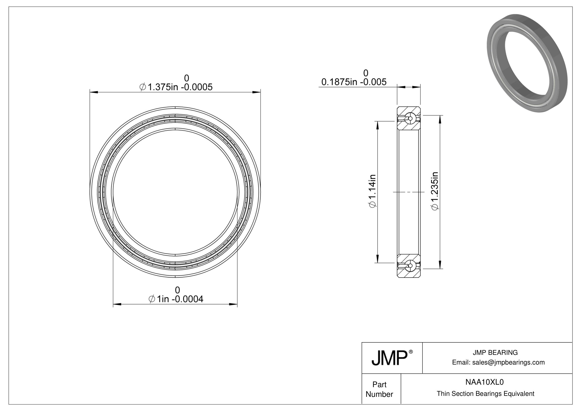 NAA10XL0 engineering drawing