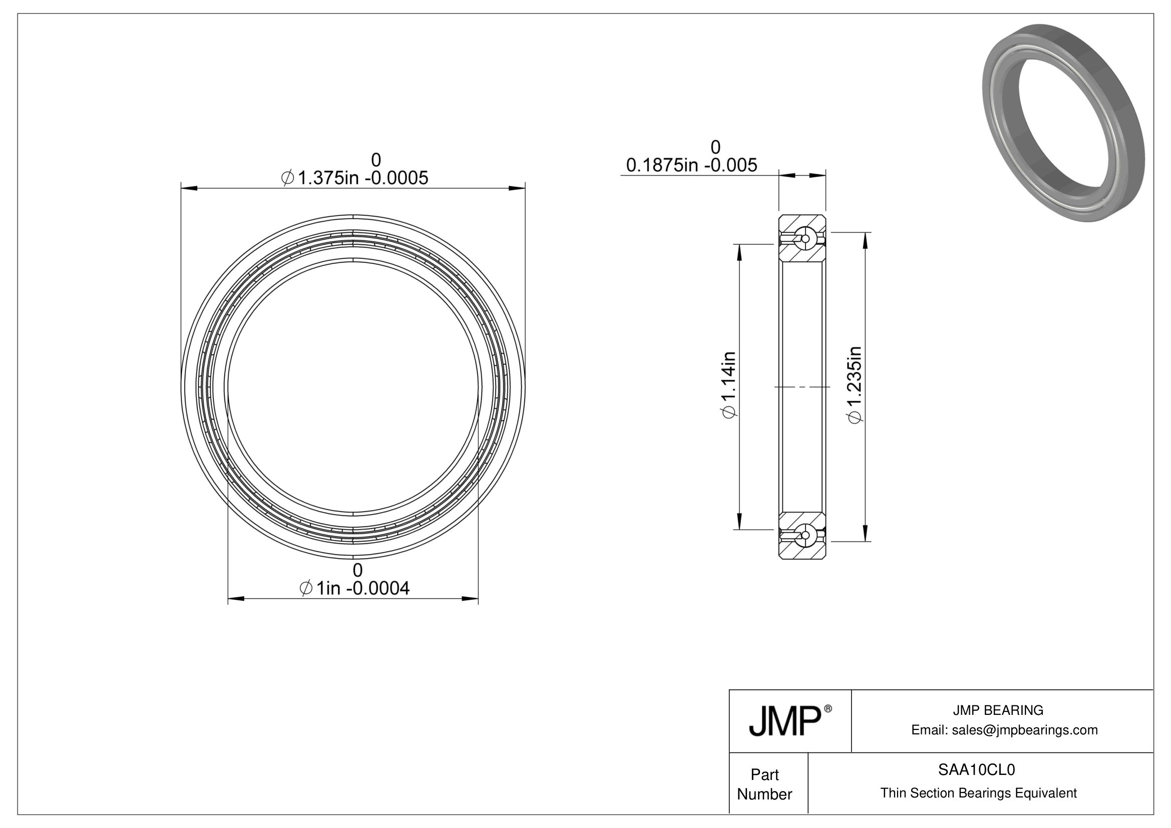 SAA10CL0 engineering drawing
