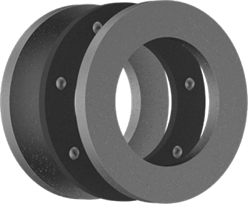 GGFFKCB Thrust Ball Bearing With Outside Band